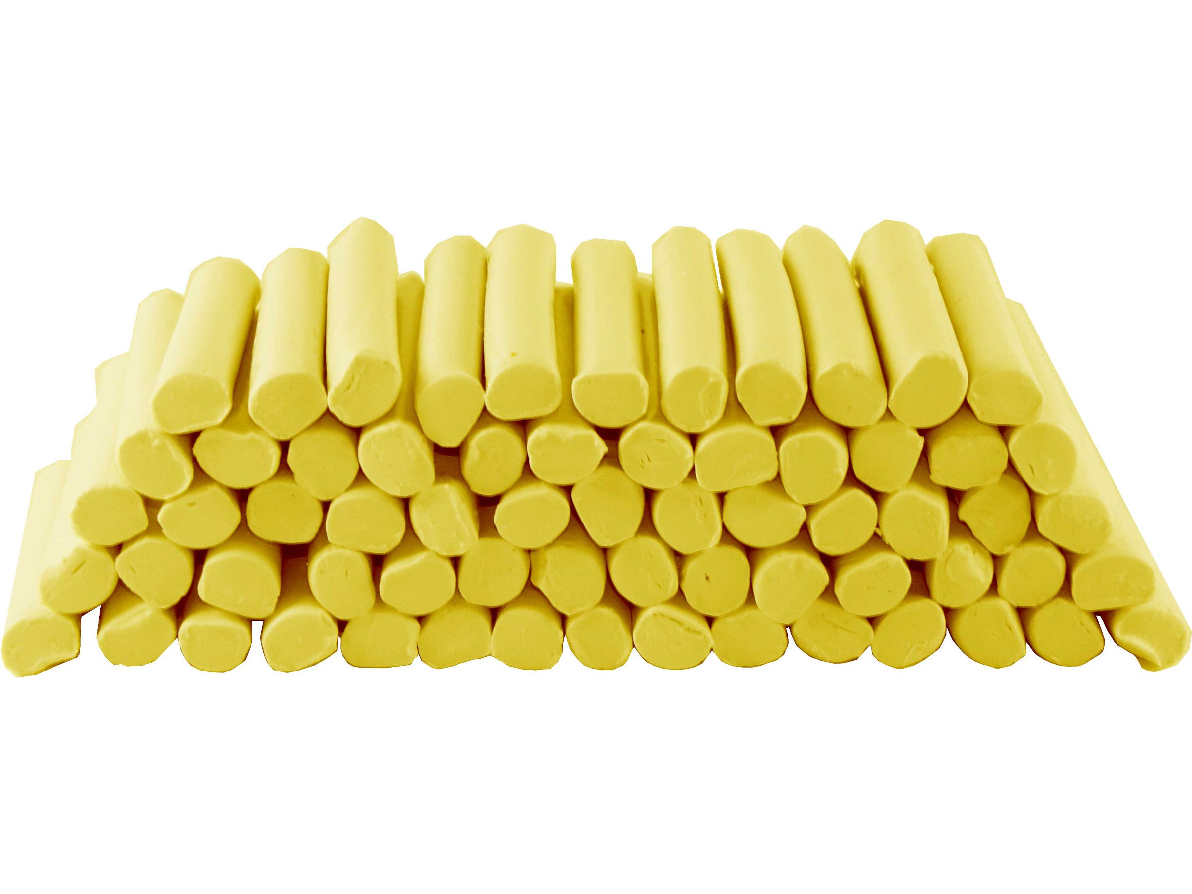 PLASTELINA MONA LUZ NA KILOGRAMY 1KG ŻÓŁTA