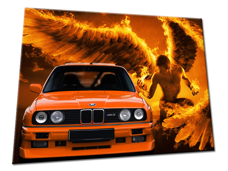 BMW баннер 2x1. 5M подарок плакат доска вывеска E30