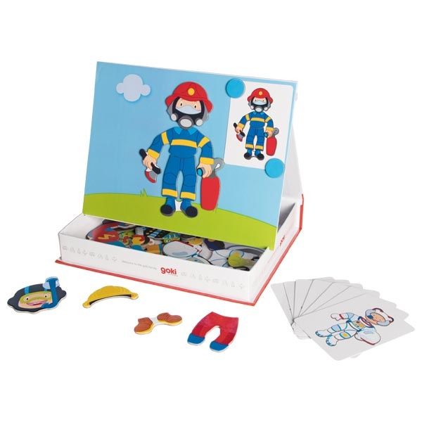

Goki Puzzle Magnetyczne Układanka Ubierz Chłopca