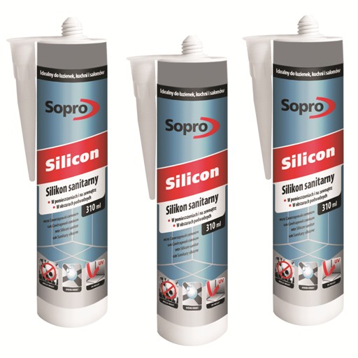 

Sopro Silikon Sanitarny 050/310 ML Biały 10