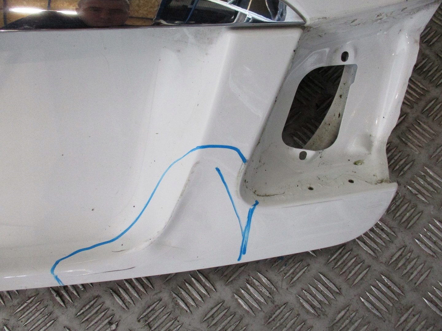 boot doors Mercedes E-klasa W 212 COUPE unprotected