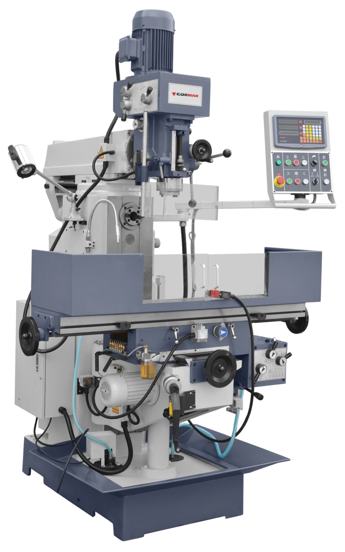 FREZARKA DO METALU CORMAK XZ6350ZB 1270X260 ODCZYT CYFROWY 2 WRZECIONA Kod producenta WIERTARKO FREZARKA WIERTARKA XZ 6350 ZB