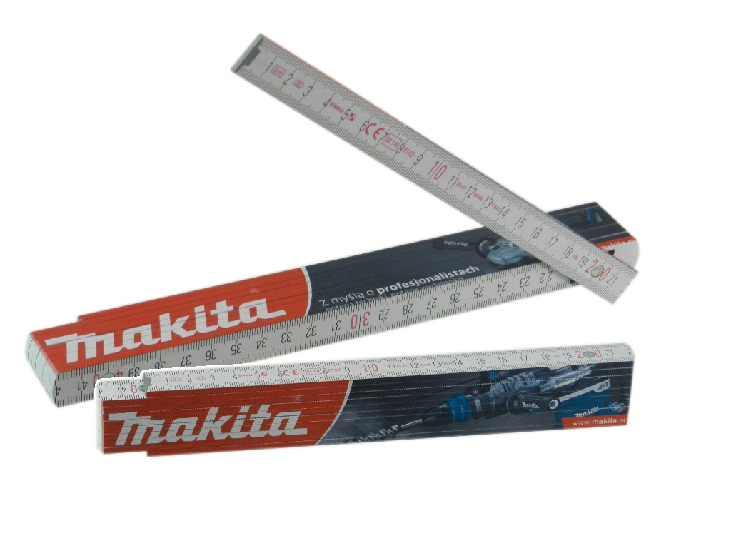 

Makita Metrówka Miara Drewniana 2-METRY