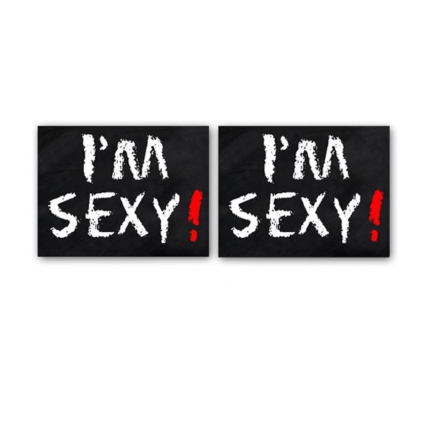 Zabawne naklejki na buty obuwie ślub 2 szt.