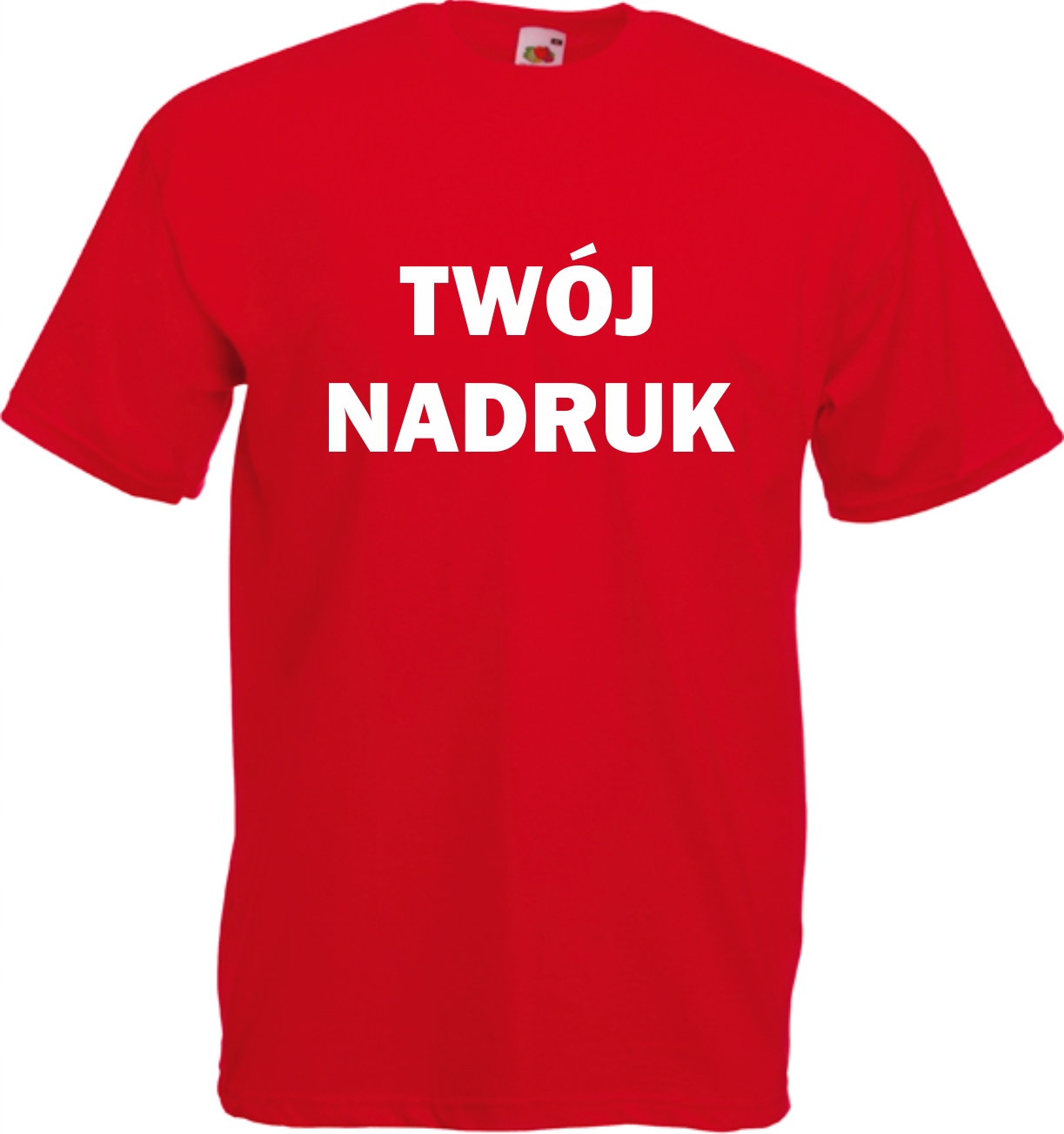

Koszulka T-shirt męska z własnym nadrukiem r XL