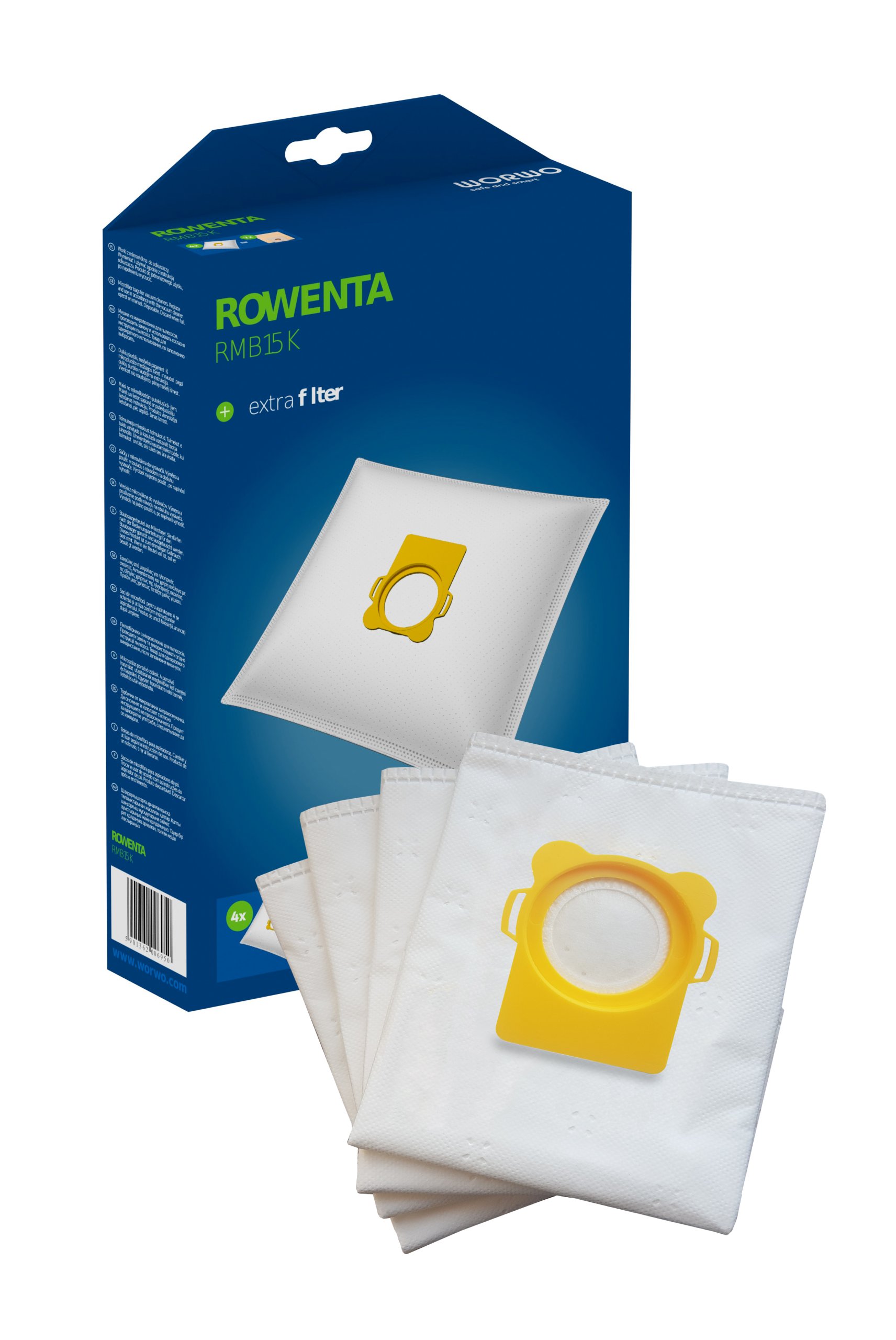 

4x Worki do odkurzacza Rowenta RO444921