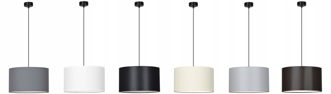 LAMPA WISZĄCA ABAŻUR MATERIAŁ ROTO LED od EMIBIG Waga produktu z opakowaniem jednostkowym 2 kg