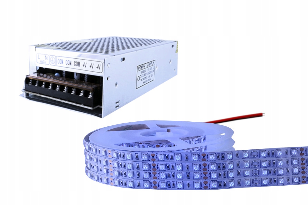 Set Led 300SMD Uv 5050 ultrafialový Premium 20 m