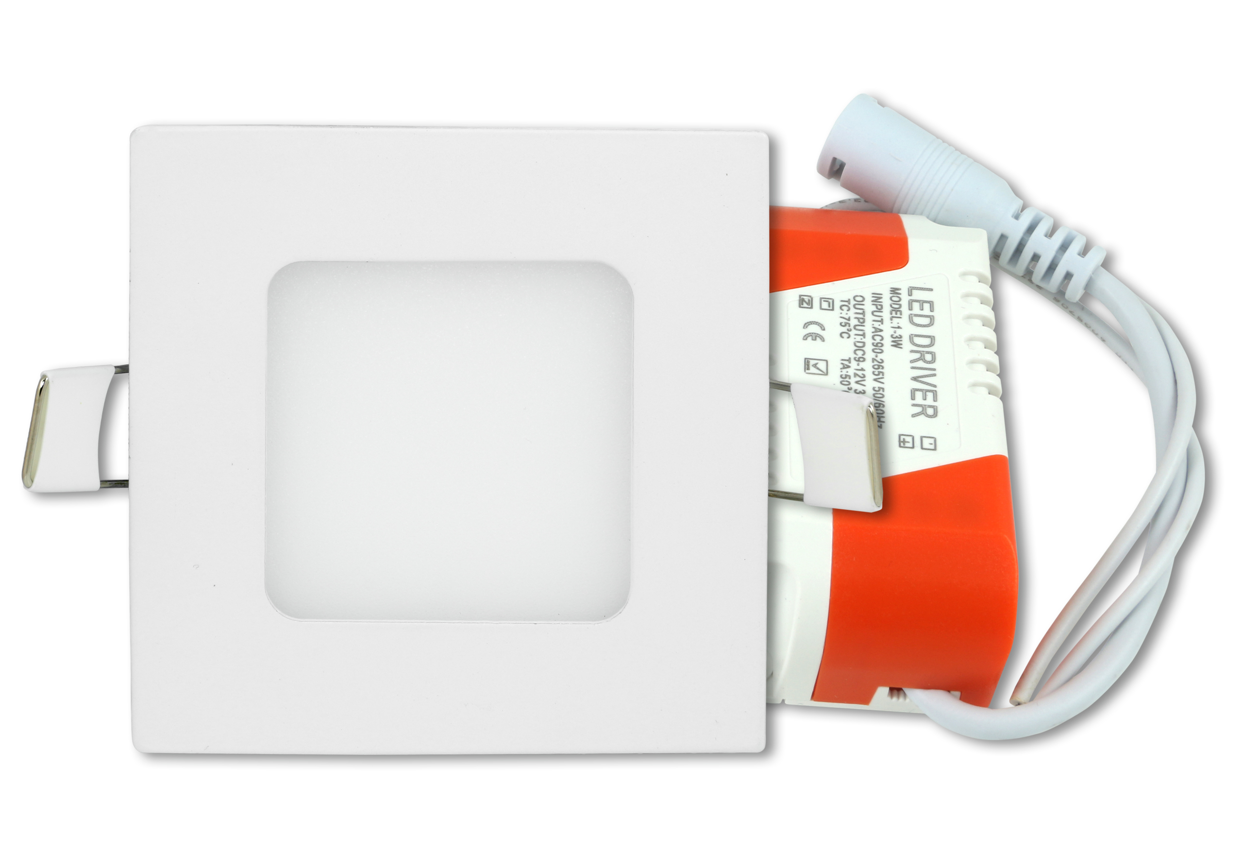 

Panel Led Podtynkowy Lampa Plafon Oprawa 3W 9y