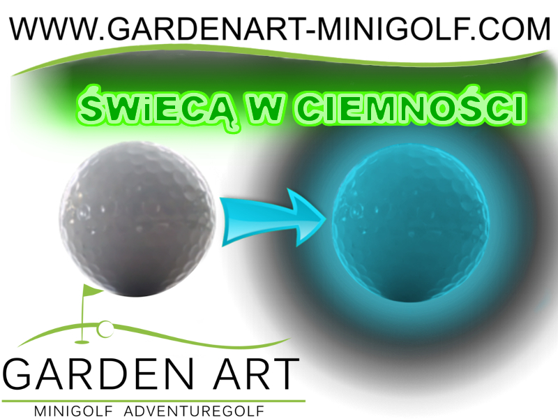 

Piłeczka mini golfowa luminescencyjna Minigolf