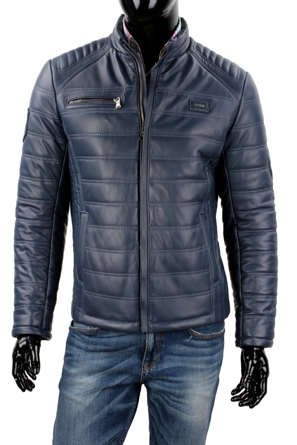 Kurtka Skórzana Pikowana Męska DORJAN LUI074 XS S Kod producenta LUI074