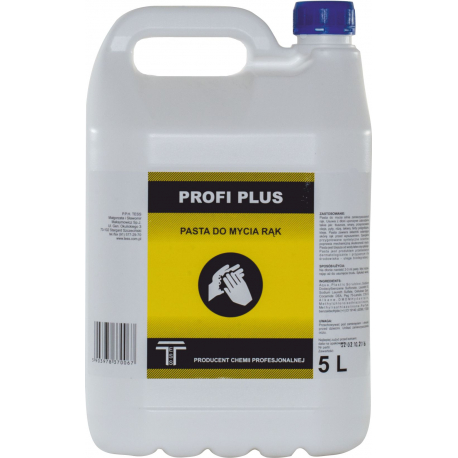 PASTA ŻEL DO MYCIA RĄK PROFI PLUS PÓŁPŁYNNA - 5 L