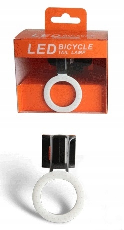 LAMPKA ROWEROWA TYLNA USB AKUMULATOR ŚWIATŁO LED OŚWIETLENIE ROWEROWE TYLNE