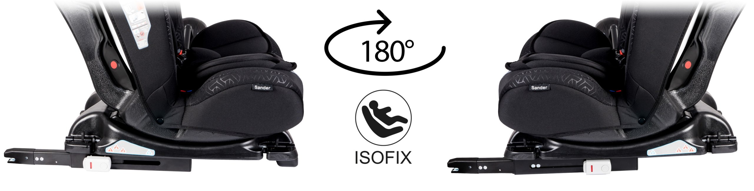 FOTELIK SAMOCHODOWY LIONELO SANDER ISOFIX 0-36kg. EAN 5902581654632