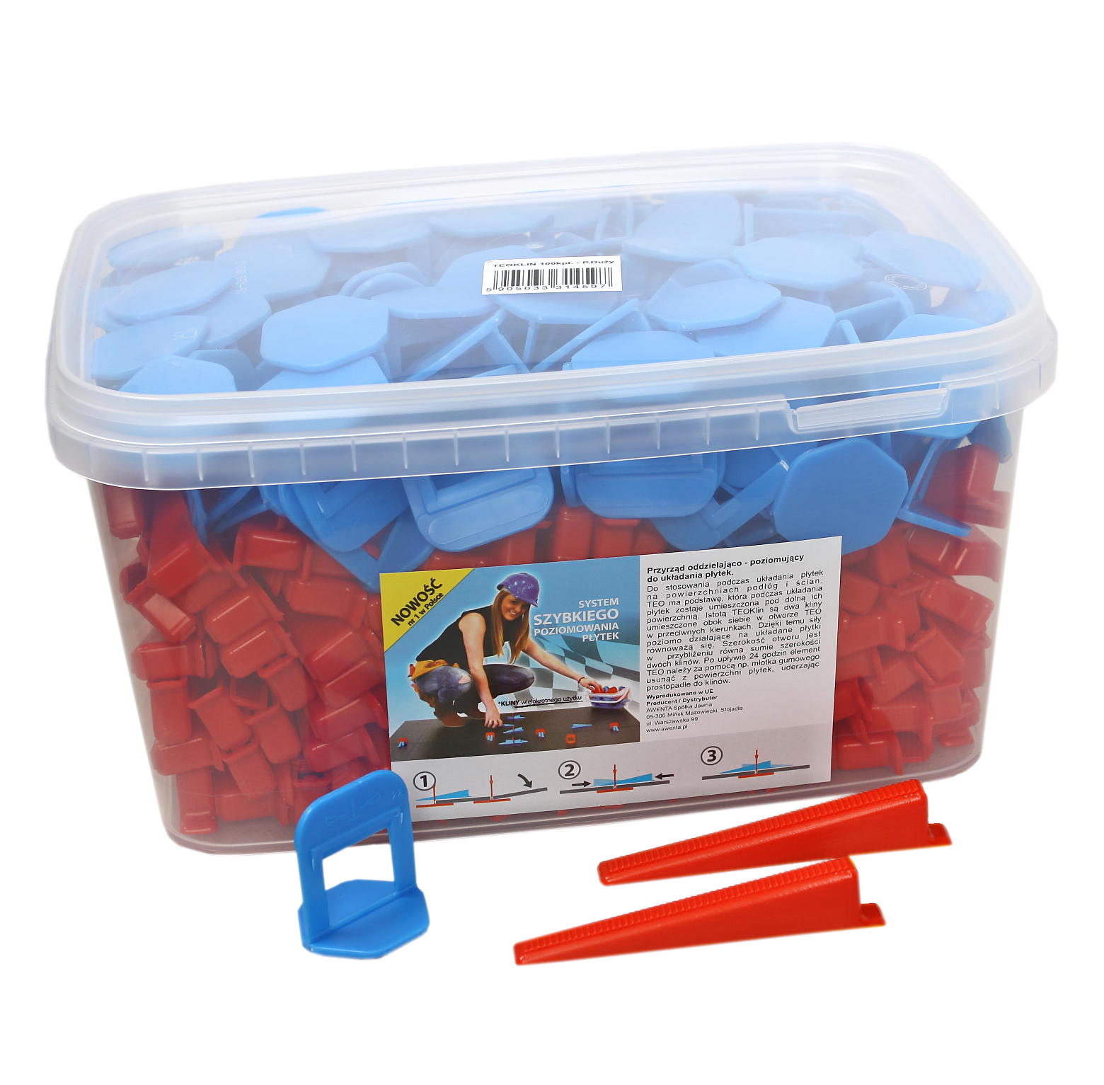 Awenta Systém Rychlého Vyrovnávání Dlaždic TEO100