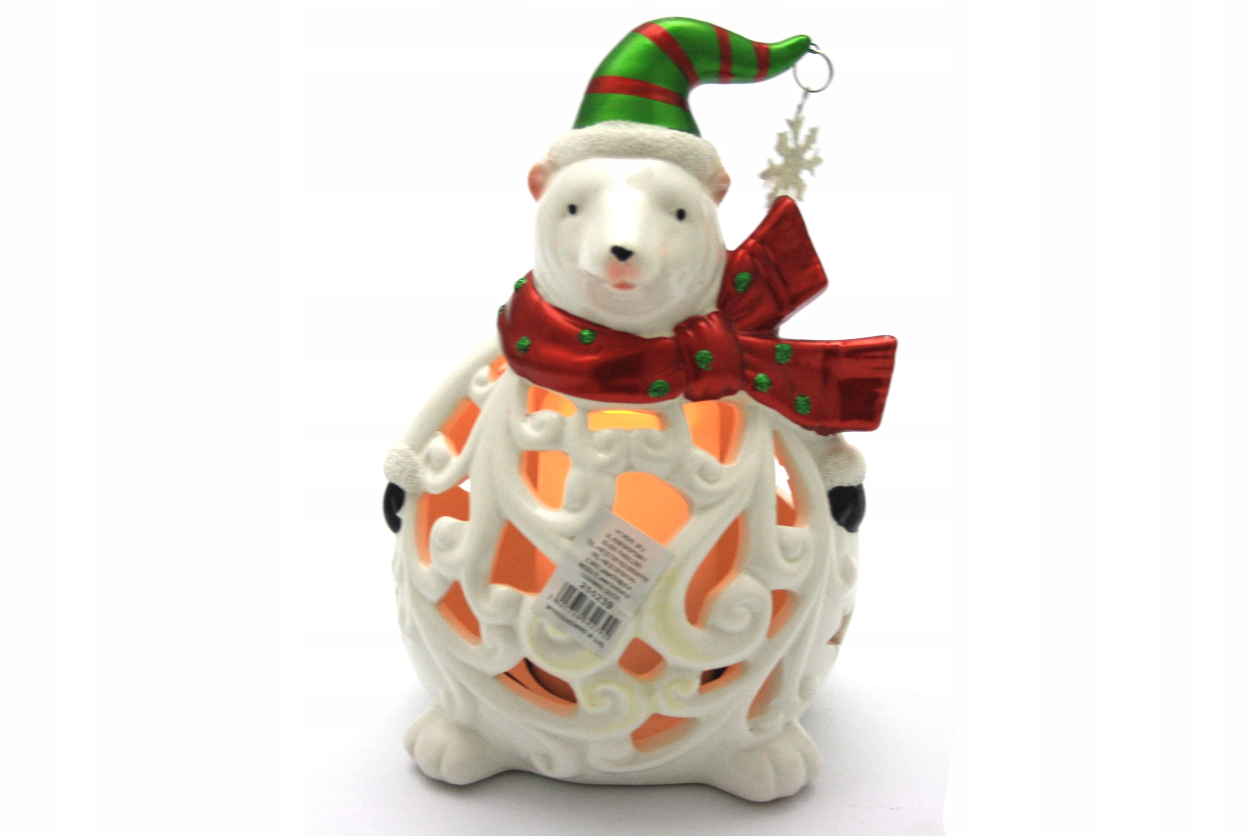 FIGURKA BOŻONARODZENIOWA MISIEK ŚWIECĄCA LED FG1 Marka inna