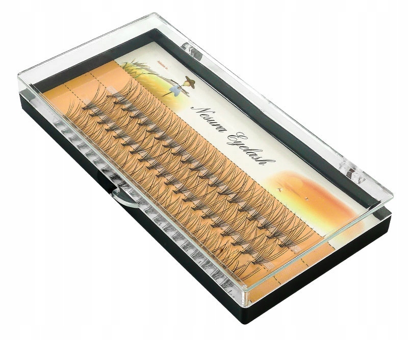 

Rzęsy Nesura Eyelash Kępki Rzęs Jedwabne 9mm 60szt