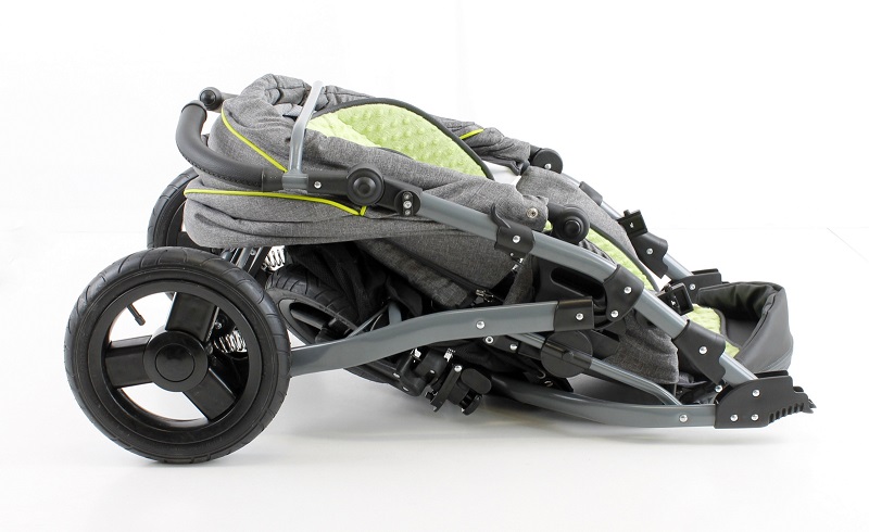 Wózek spacerowy VERO ADBOR dwukierunkowy Rodzaj kół Pompowane