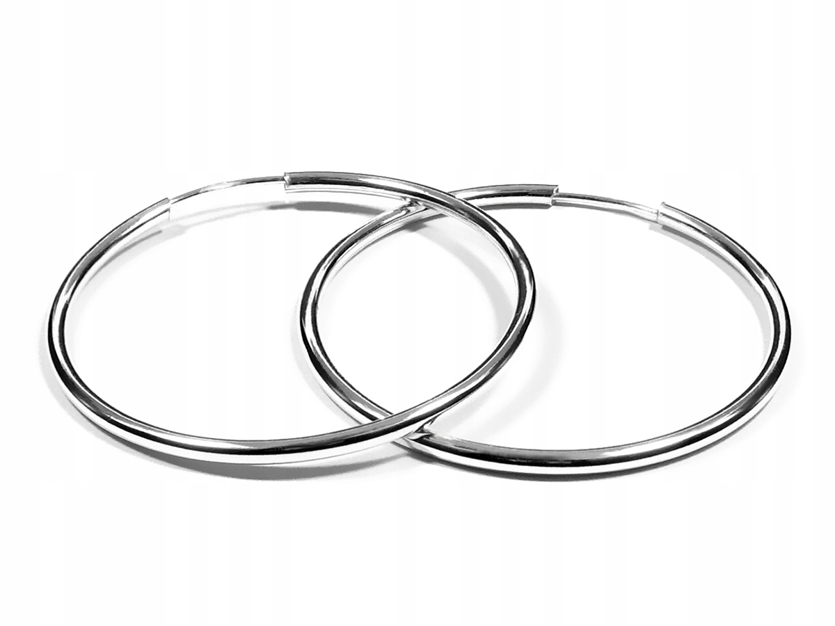 

Kolczyki Koła 3 CM Srebro 925 Polski Producent