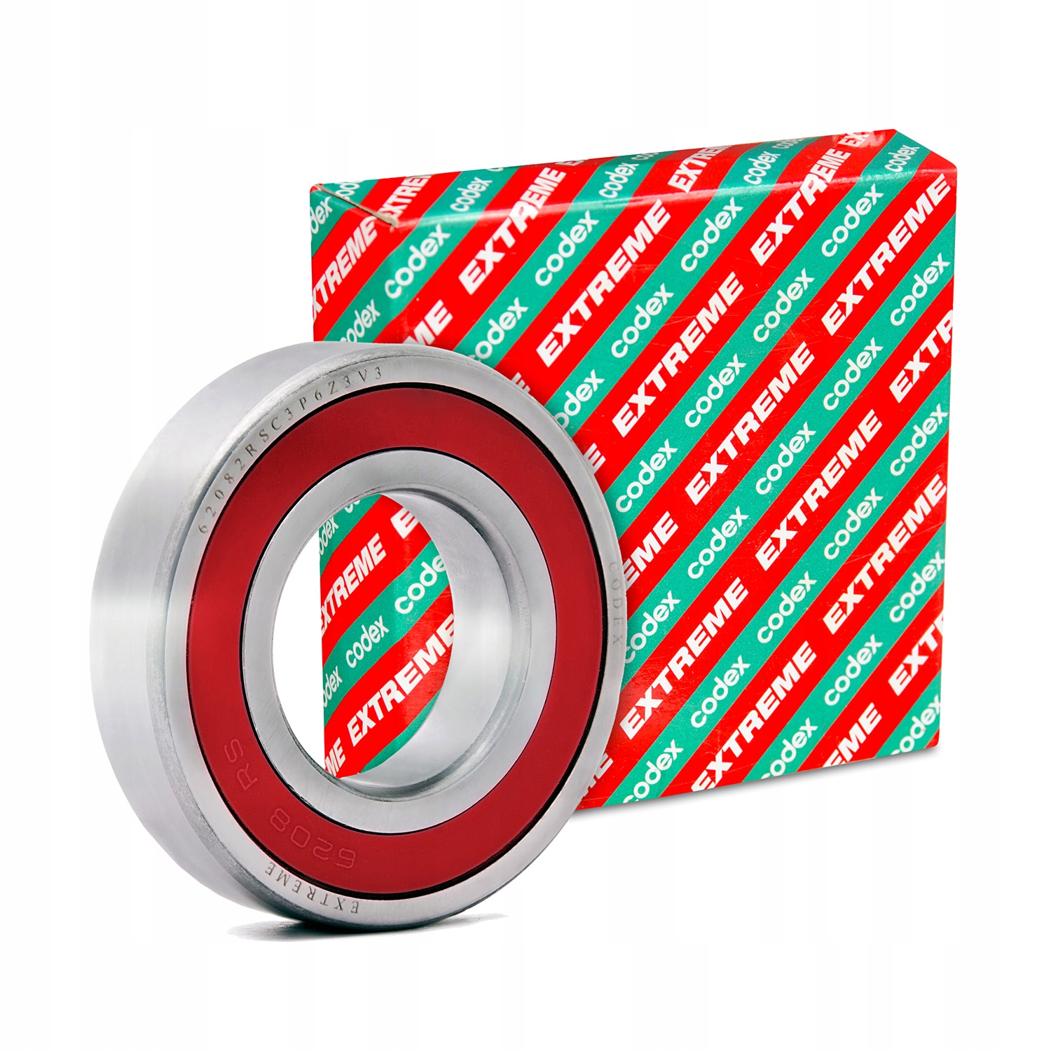 Łożysko kulkowe 6204 2RS C3 CODEX EX 20x47x14mm