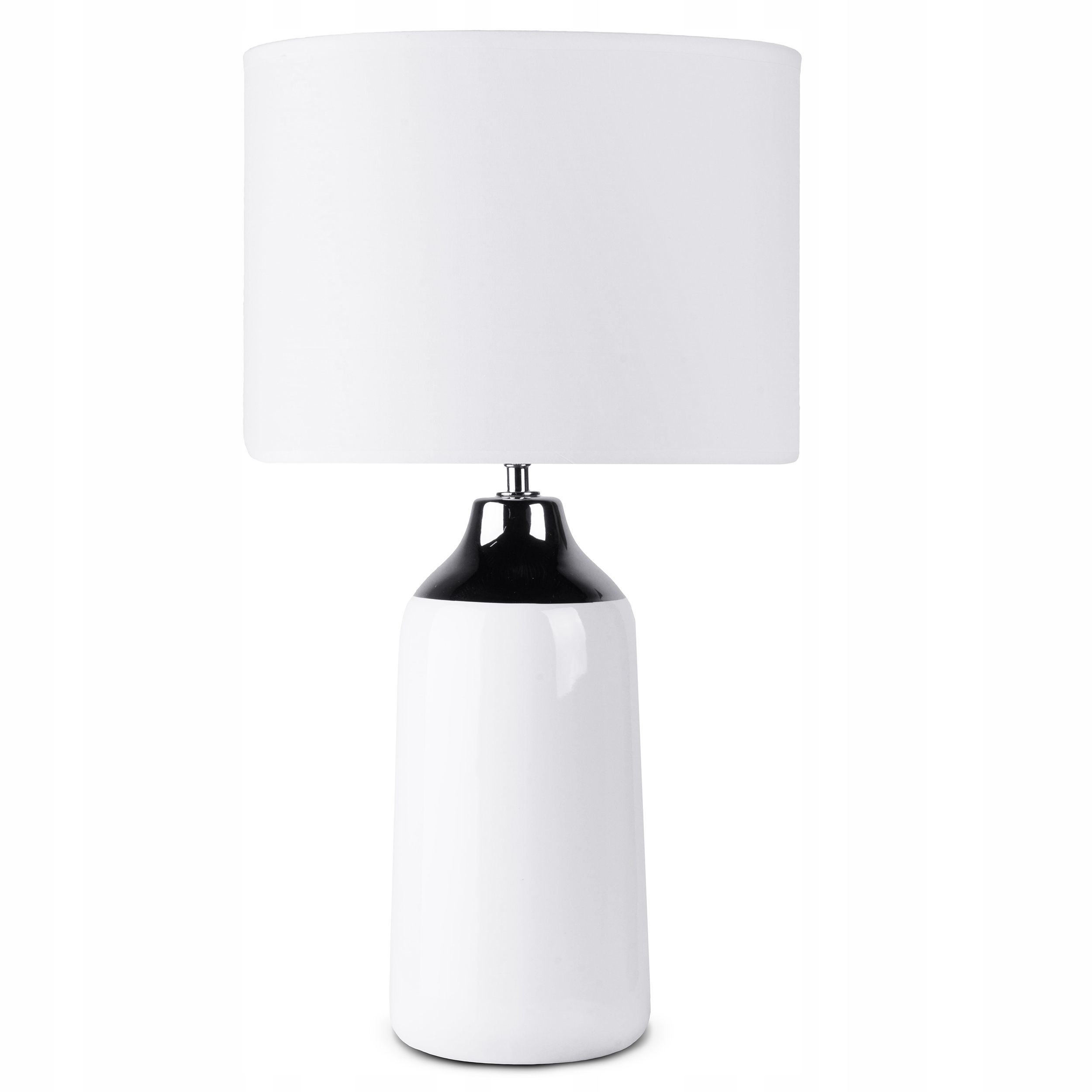 

Lampka Nocna Biurkowa Stołowa Biała Led Konsimo