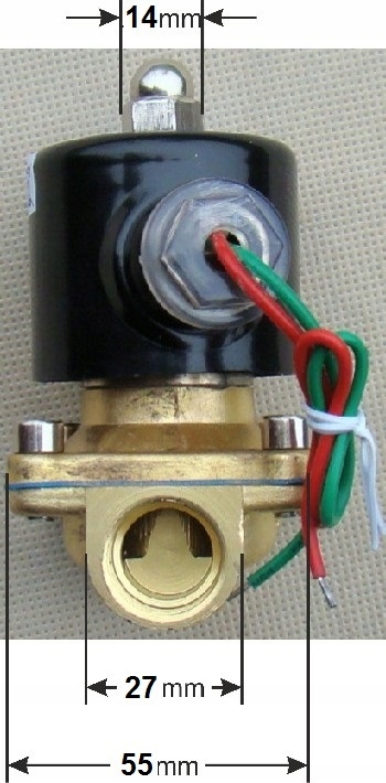 Électrovanne à usage général 1/2 220V, Nc S101003145V Tork, - Hyprolec