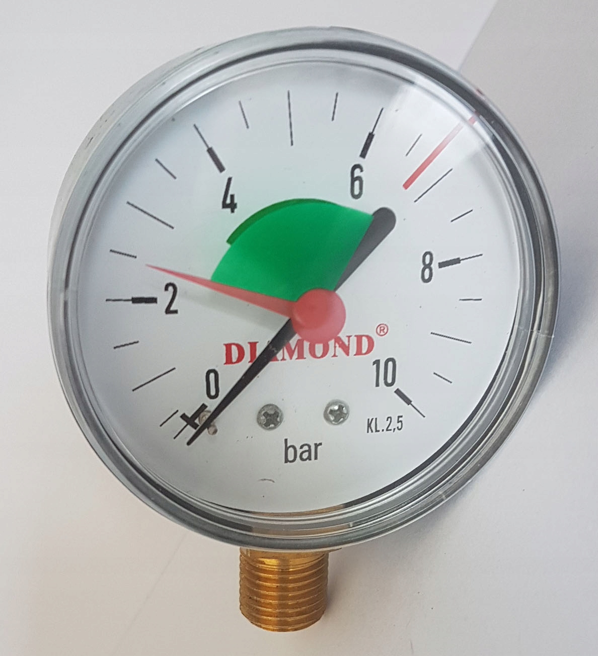 Diamond manometr 63mm 10Bar dolny 1/4" Marka Diamond