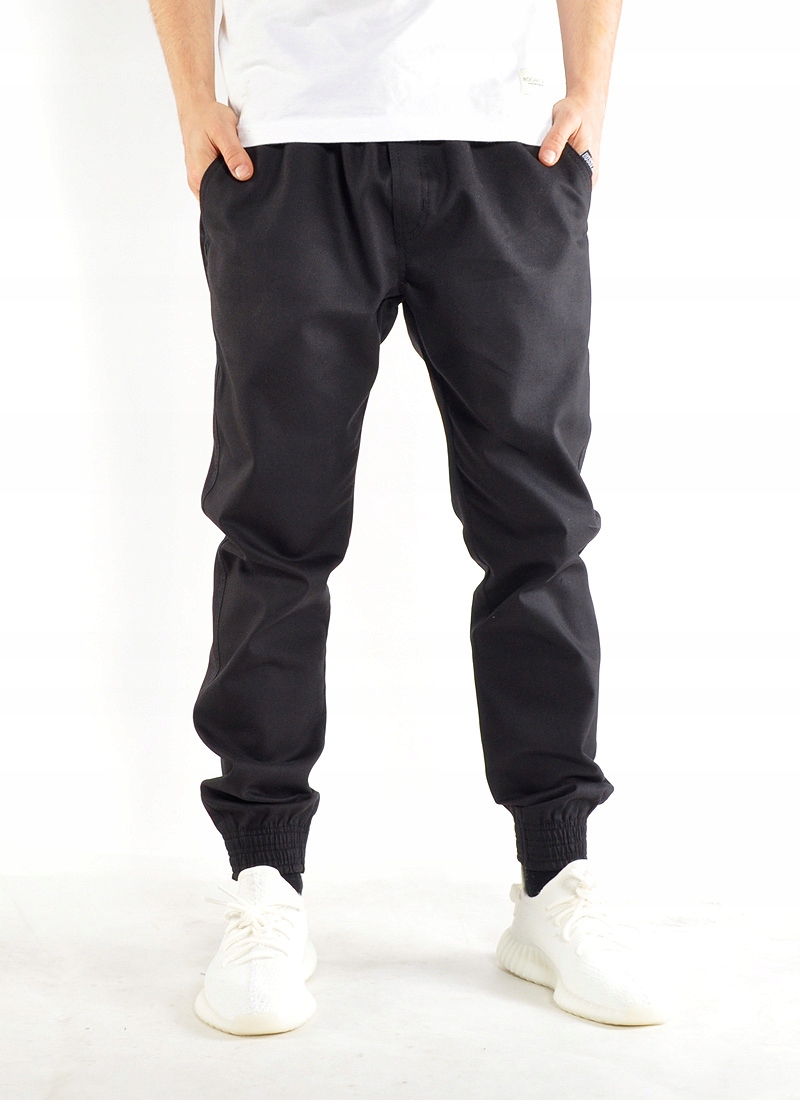 Spodnie L Bossline Casual Jogger joggery czarne Marka Bossline
