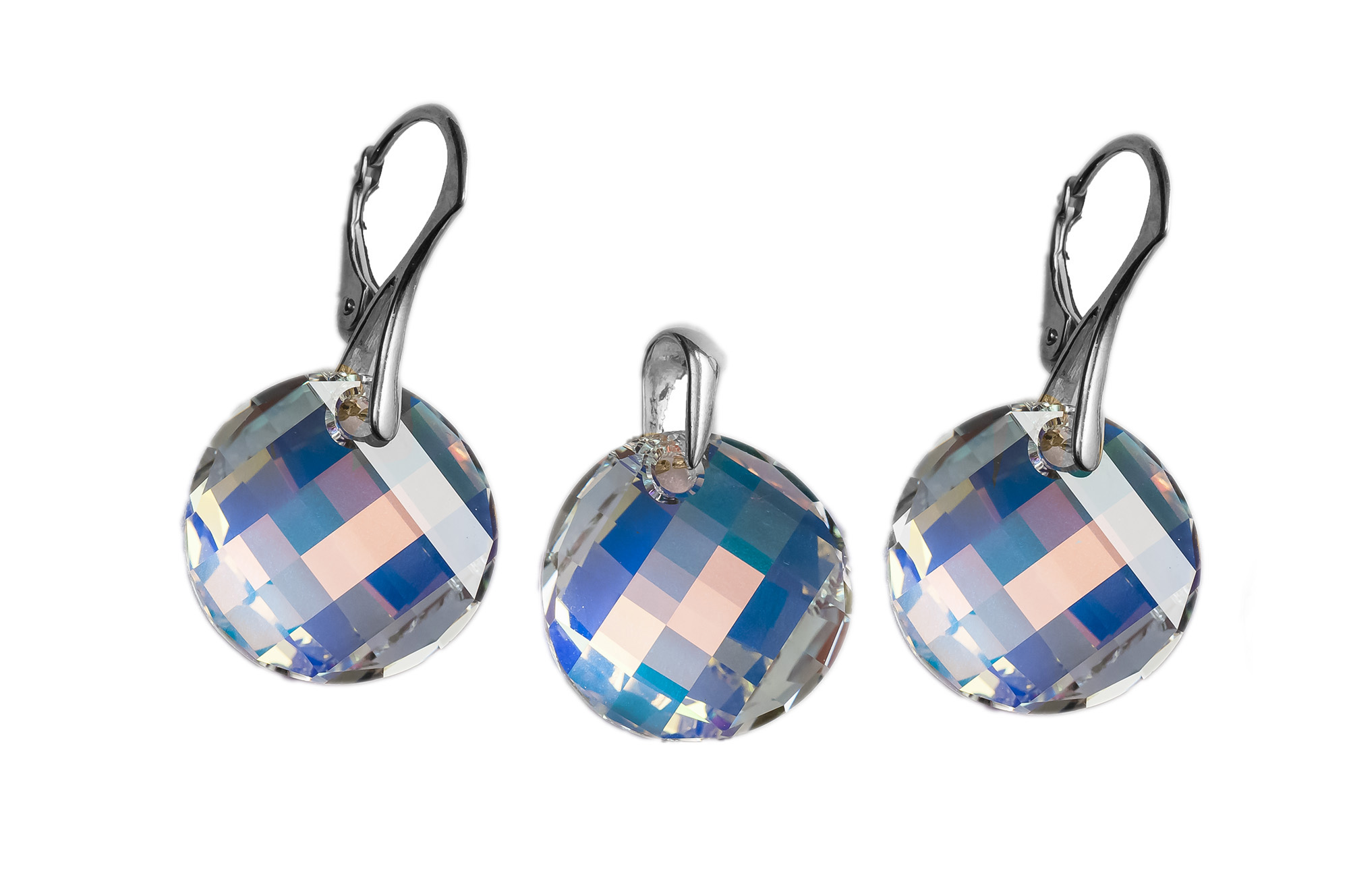 

Swarovski Twist 18mm Komplet 925