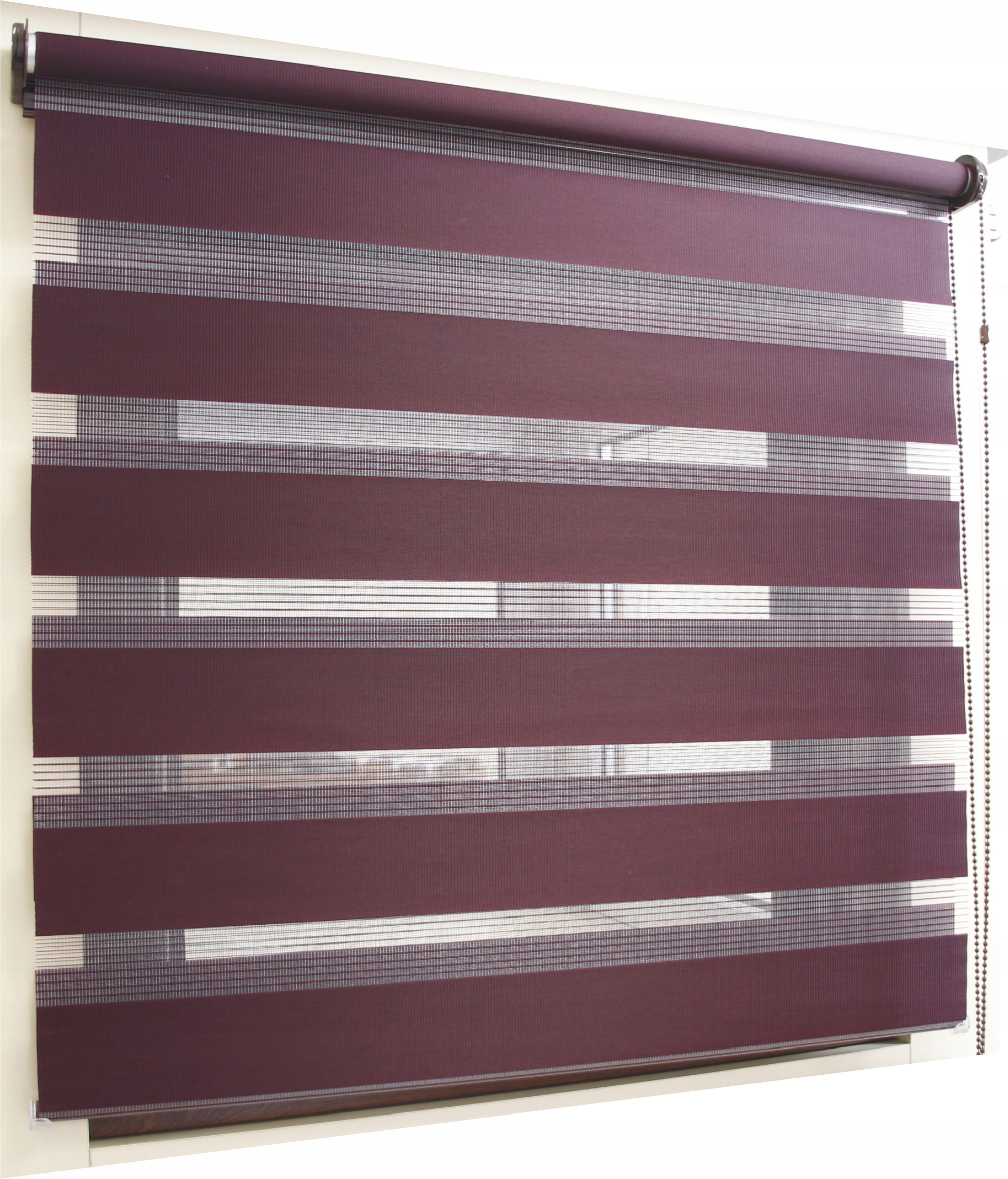 Roleta Dzień i Noc WOLNOWISZĄCA ŚCIENNA 86x200 Długość 200 cm