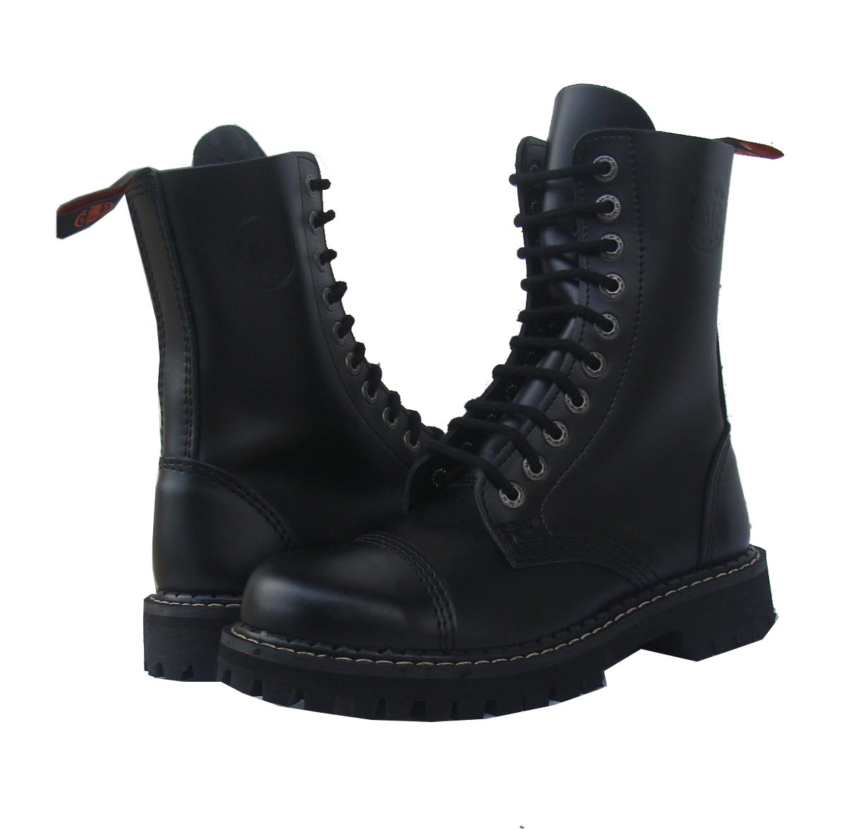 KMM 10 dziurkowe GLANY CZARNE SKÓRZANE Rozmiar 37 Kod producenta KMM