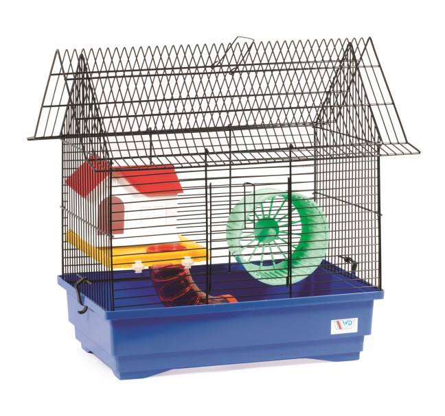 Levně Set Klec pro křečka hlodavce tunel kolotoč