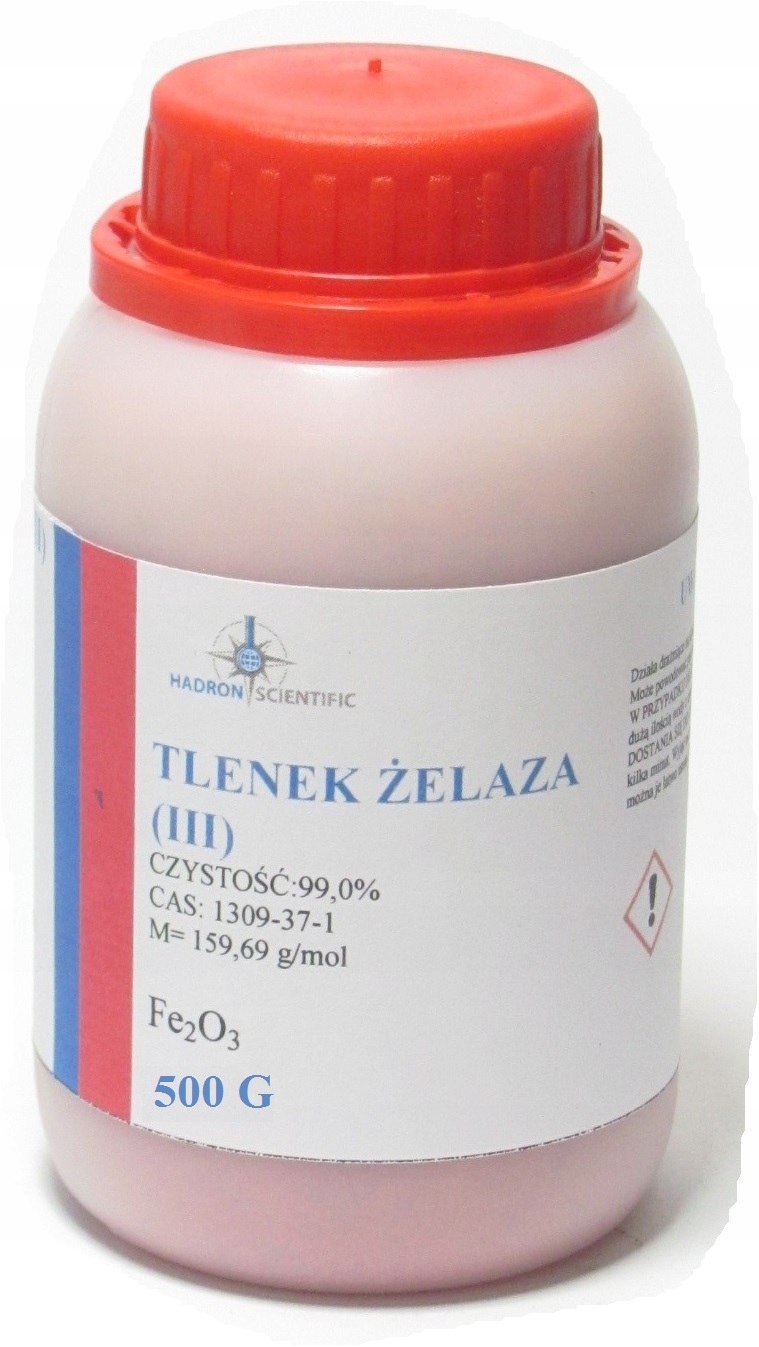 

Tlenek Żelaza (III) Czerwony 500G