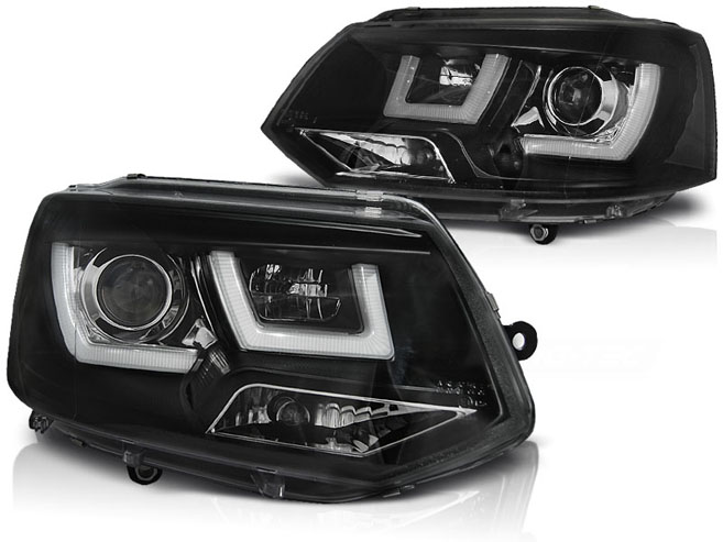 VW Transporter T5 09-15 LAMPY reflektory LED DRL Numer katalogowy części CTS-tuning-diodowe L2