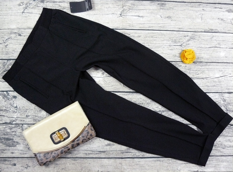 ZARA ELEGANCKIE SPODNIE DAMSKIE NA KANT CZARNE XS Marka Zara