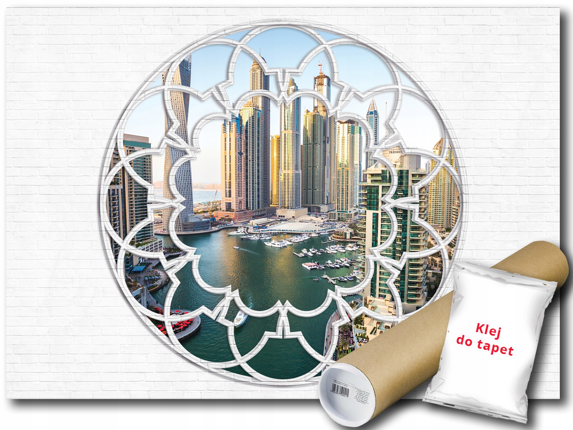 Fototapeta Na Stenu Okno Mur 6G F3XL 416x254 F2420