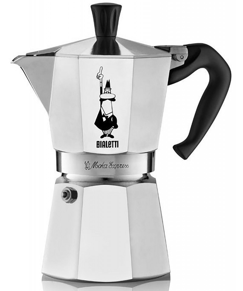 Bialetti Moka Express 6 tz – klasická kavárna