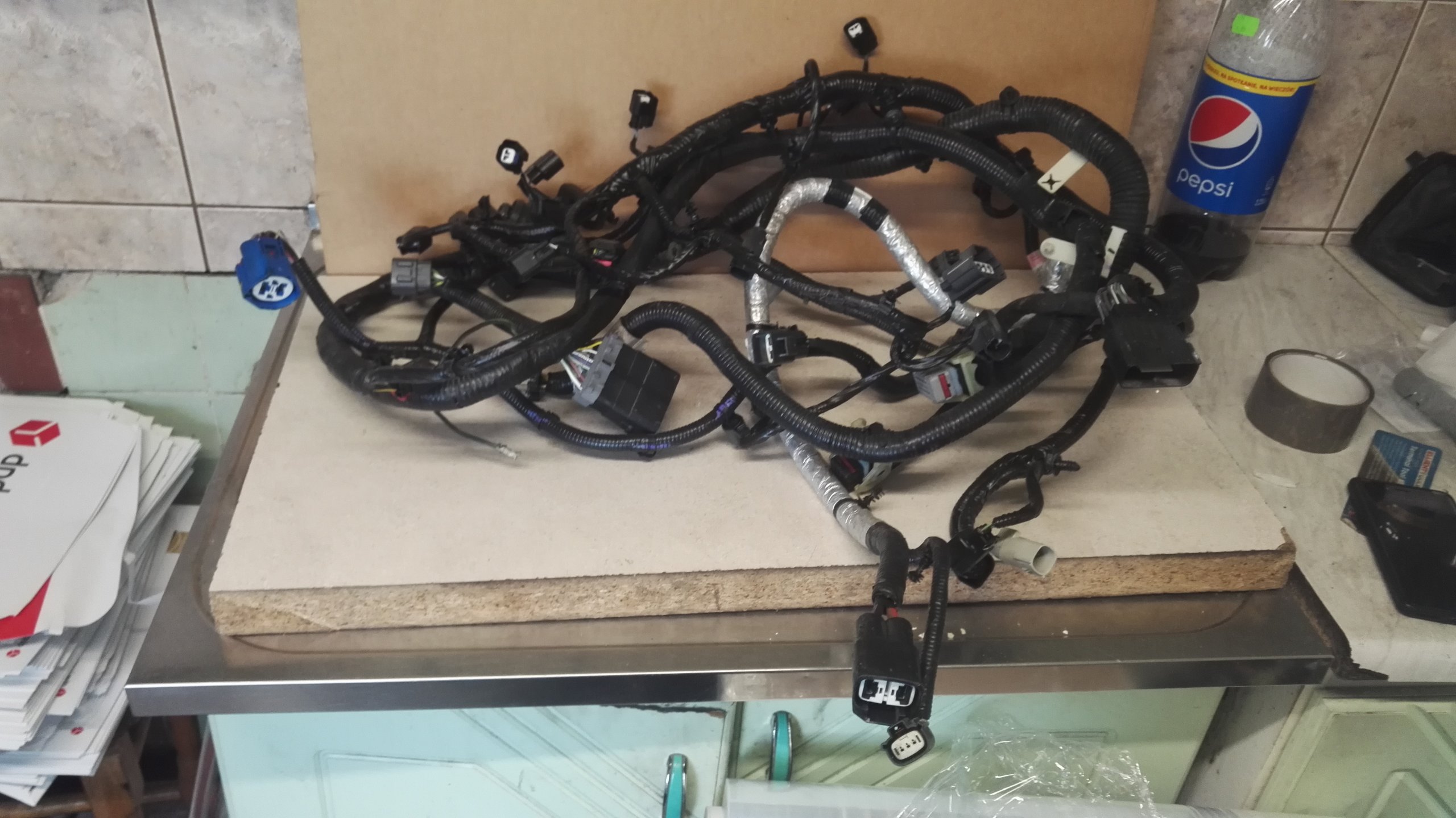 FORD MONDEO MK 5 HYBRID УСТАНОВКА ДВИГАТЕЛЯ