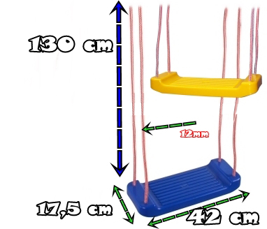 Huśtawka deska, PRODUKT POLSKI super jakość mocna Materiał tworzywo