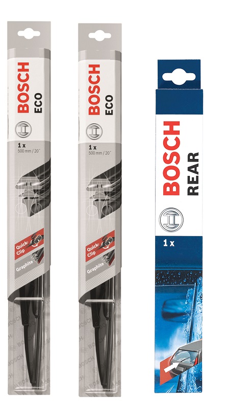 

3 x wycieraczki Bosch Audi kombi A4 B5 prz+tył
