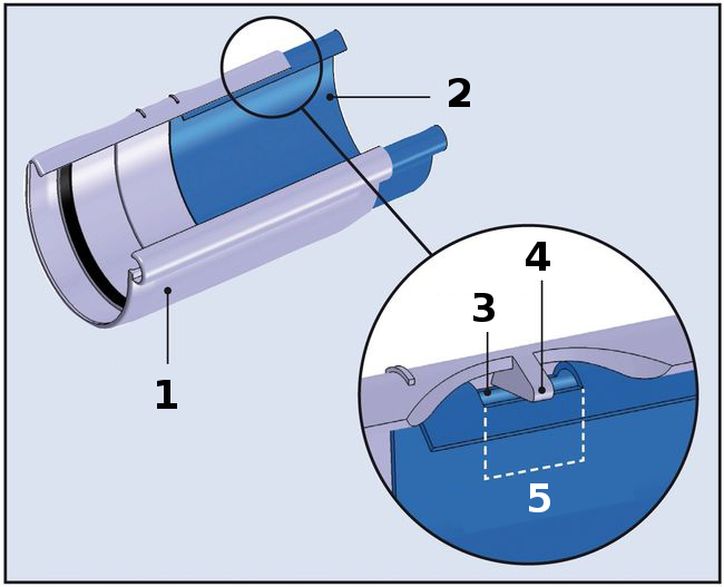 Rynny Marley KOLANO 45' Rury 75 Jasno Szary Marka Marley