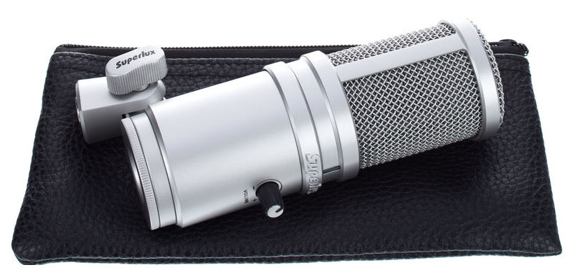 STUDYJNY MIKROFON SUPERLUX E205U + STATYW RAMIĘ Model E205U