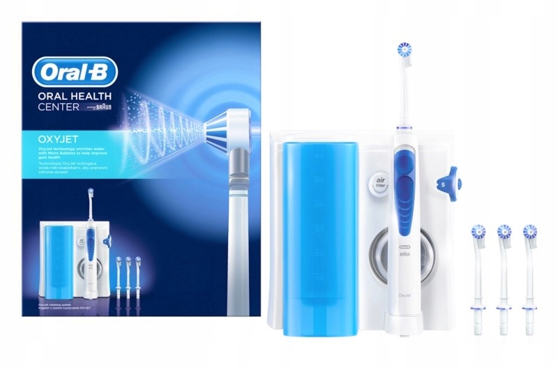 

Irygator Braun Oral-b MD 20 Oxyjet + Płyn Gratis