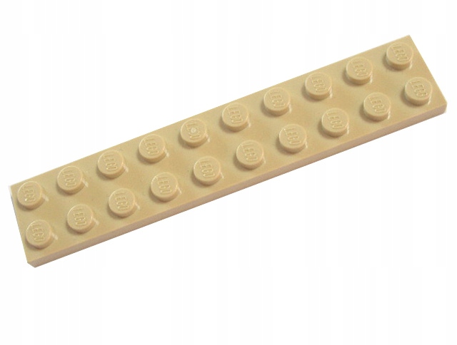 

Lego 3832 4249019 płytka 2x10 Tan New