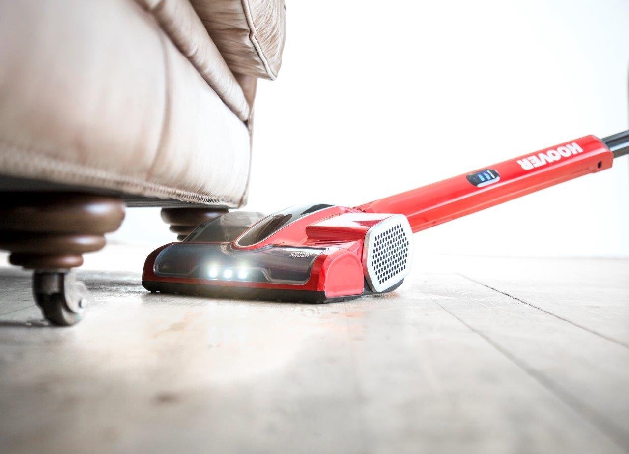 Odkurzacz Akumulatorowy Hoover CV216RB 011 BATERIE Pojemność zbiornika na kurz 0.8 l