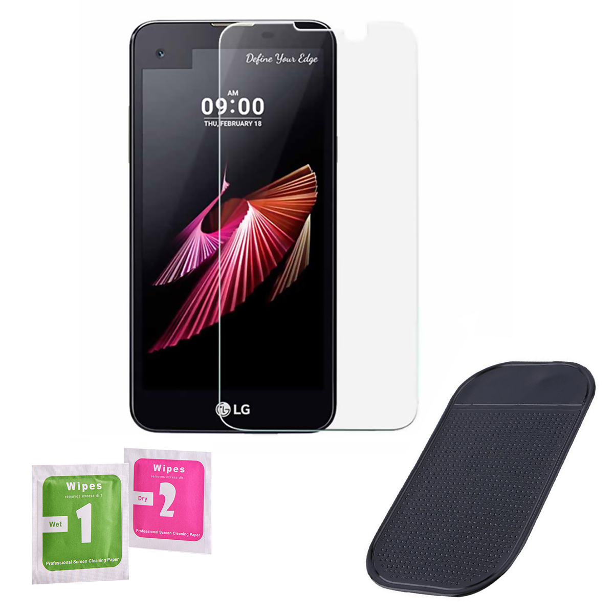

Szkło Hartowane 9H Do Lg X Screen +gratis Stick