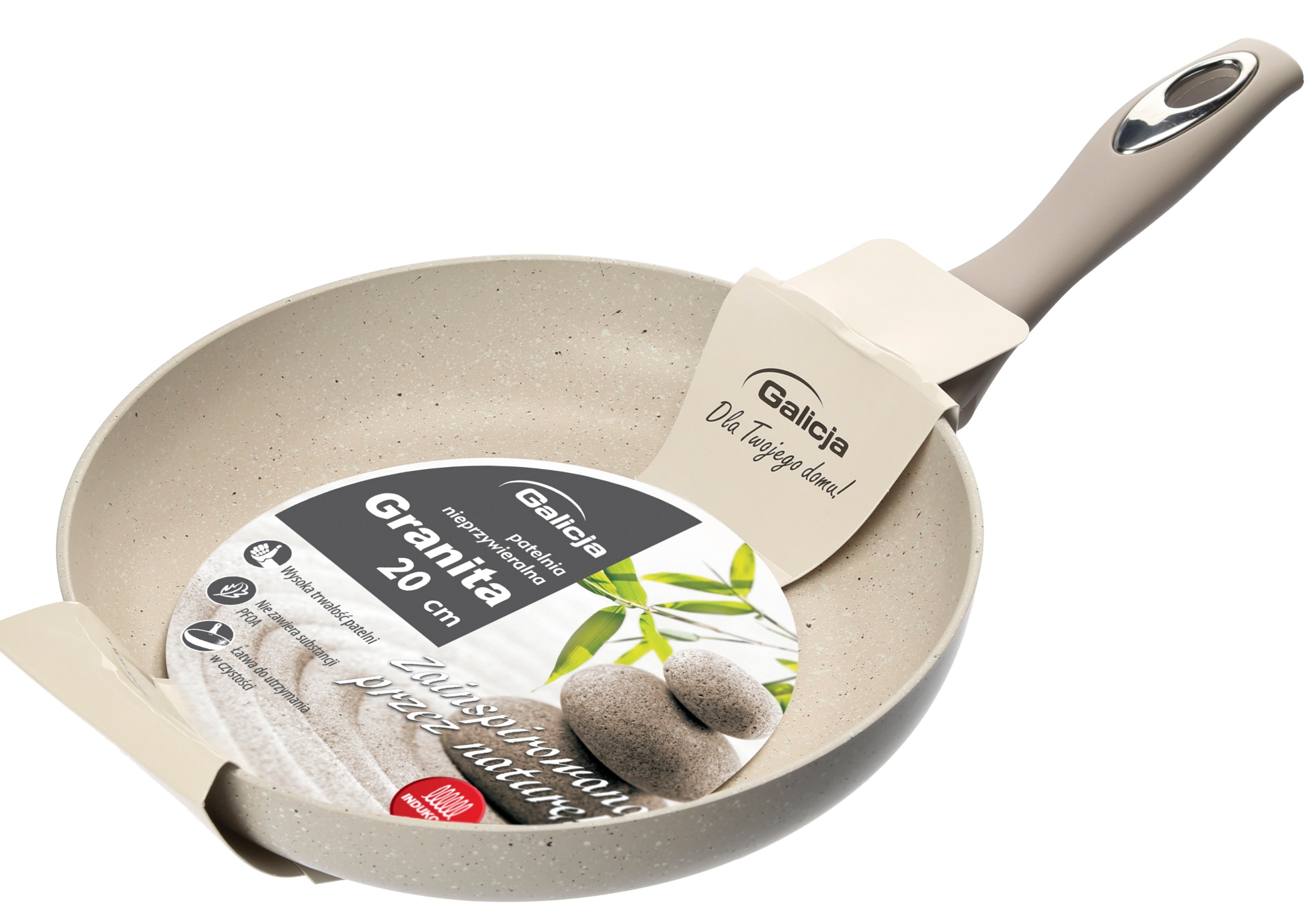 

Patelnia Granita 20 CM Galicja Indukcja Indukcyjna