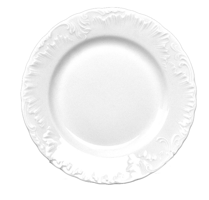 

Talerz płytki biały 19cm Rococo Ćmielów i Chodzież