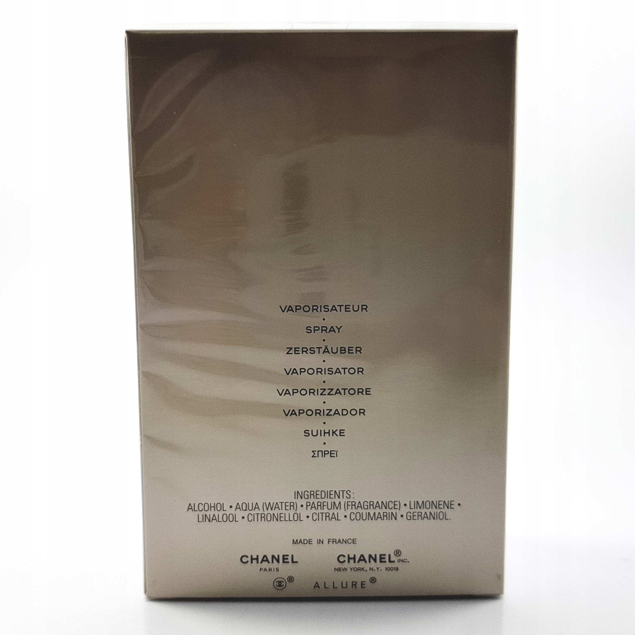 CHANEL Allure Homme Edition Blanche EDP spray 100m