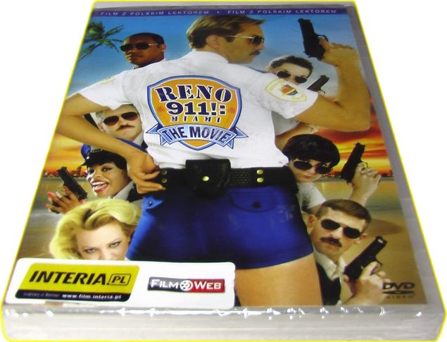 RENO 911 MIAMI DVD LEKTOR PL FOLIA TANIO 13857734258